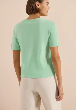 Basic Shirt met V-hals