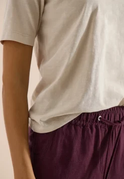 Basic Shirt met V-hals