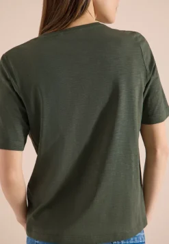 Basic Shirt met V-hals