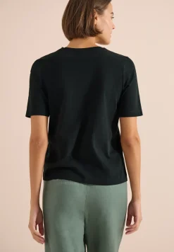 Basic Shirt met V-hals