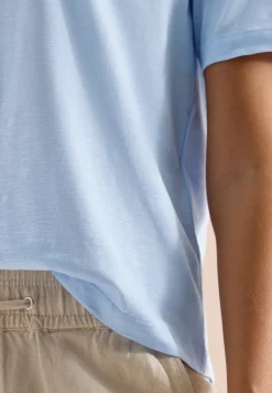 Basic Shirt met V-hals