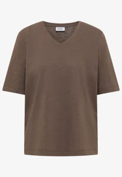 Basic Shirt met V-hals