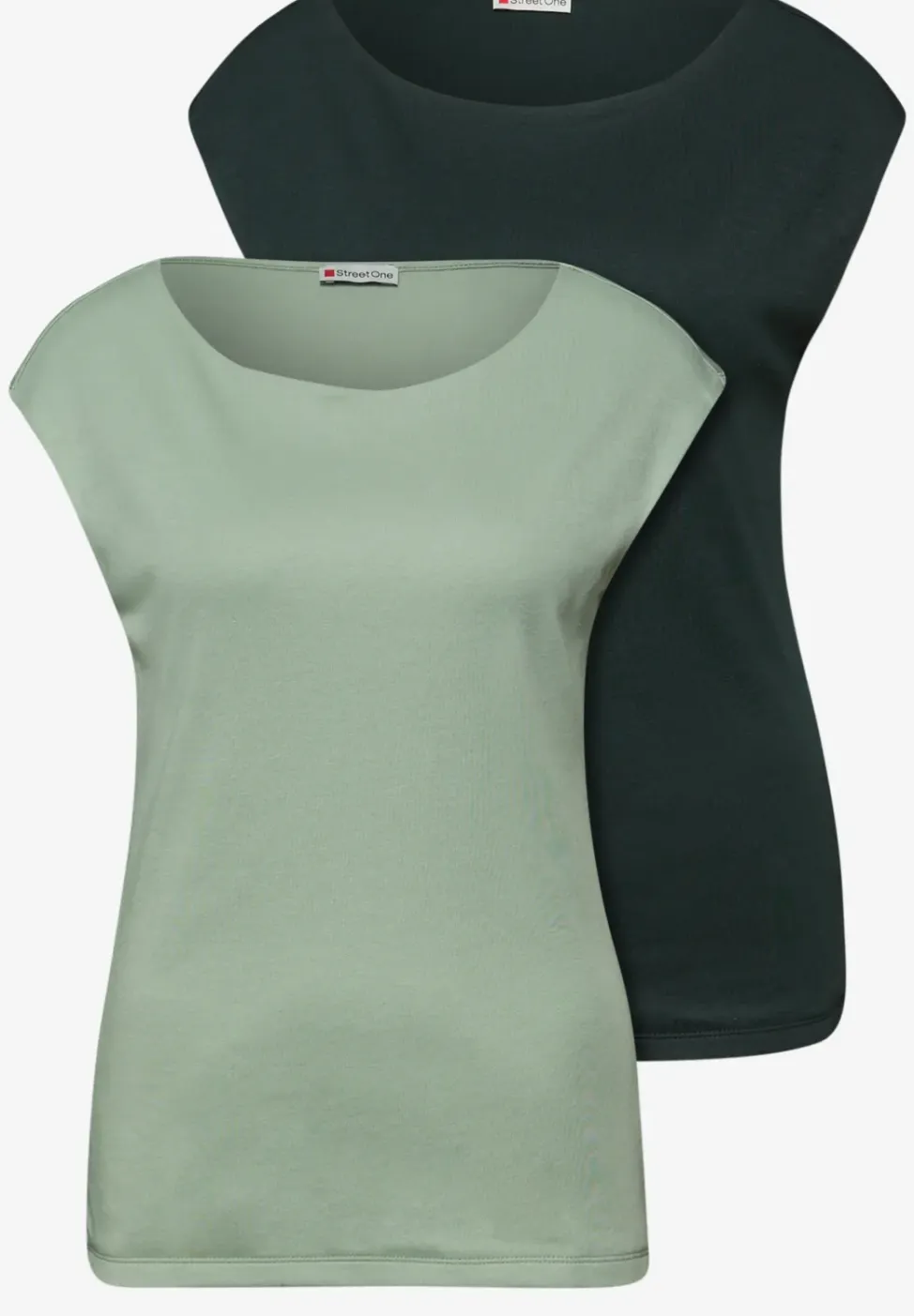 Basic shirts in een 2-pack