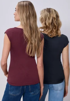 Basic shirts in een 2-pack