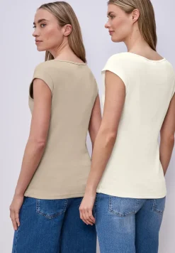 Basic shirts in een 2-pack