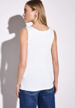 Basic top in effen kleur