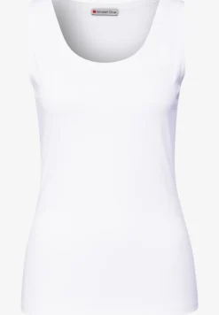 Basic top in effen kleur