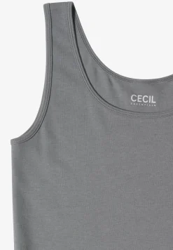 Basic top in effen kleur