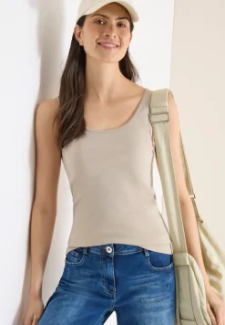 Basic top met ronde hals in een 2-pack