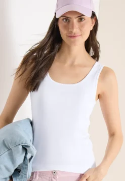 Basic top met ronde hals in een 2-pack