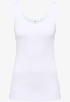 Basic top met ronde hals in een 2-pack