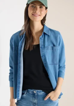 Basic top met ronde hals in een 2-pack