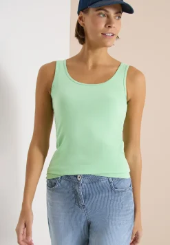 Basic top met ronde hals in een 2-pack