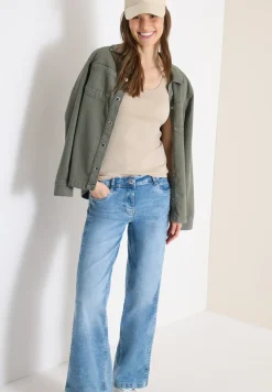 Basic top met ronde hals in een 2-pack