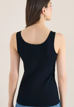 Basic top met ronde hals in een 2-pack