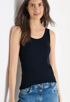 Basic top met ronde hals in een 2-pack