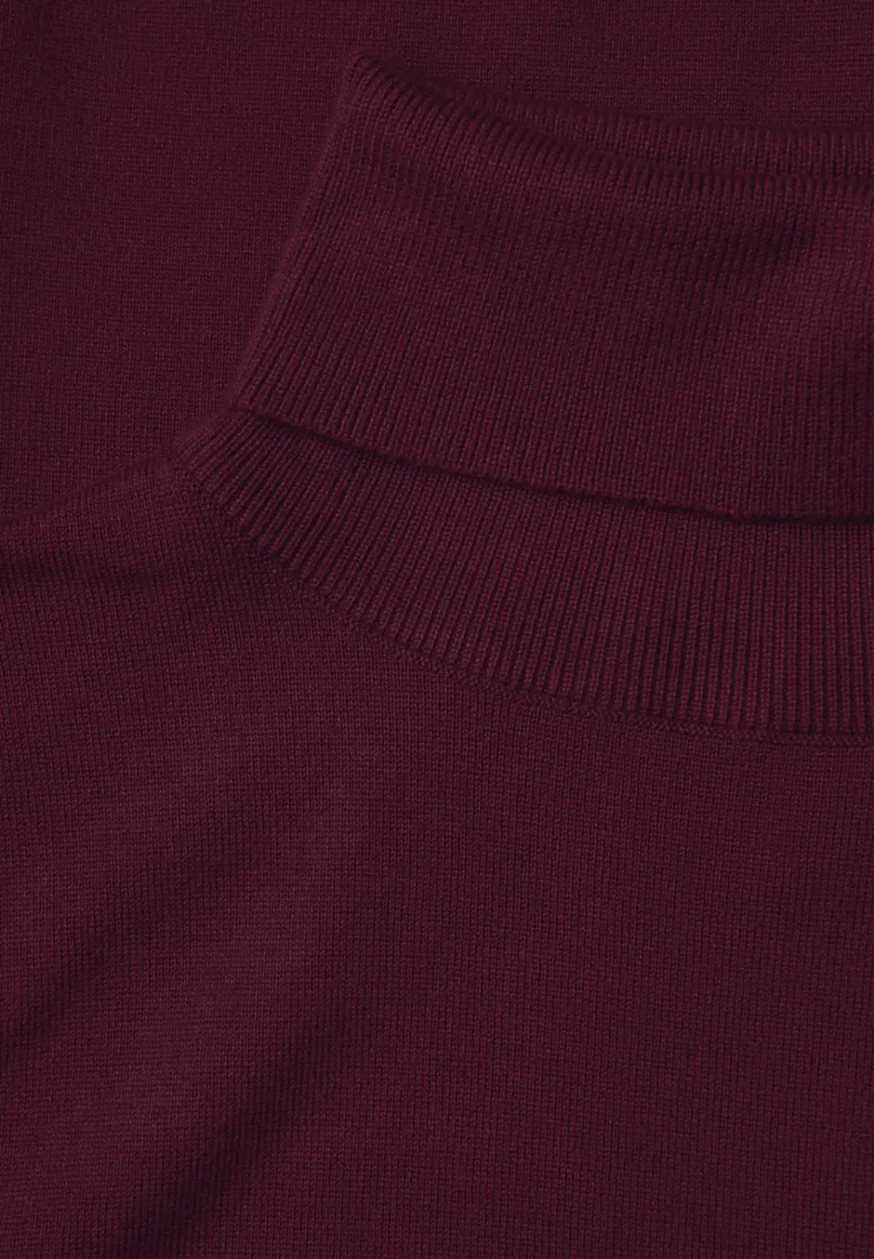 Basic trui met rolkraag
