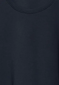 Basic T-shirt in effen kleur