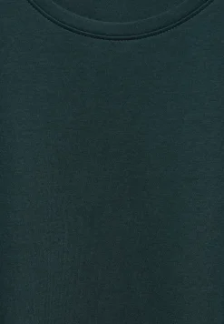 Basic T-shirt in effen kleur