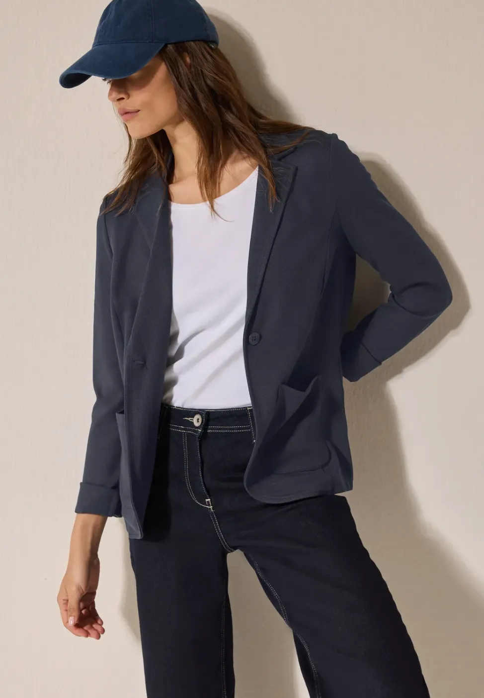 Basis gestructureerde blazer