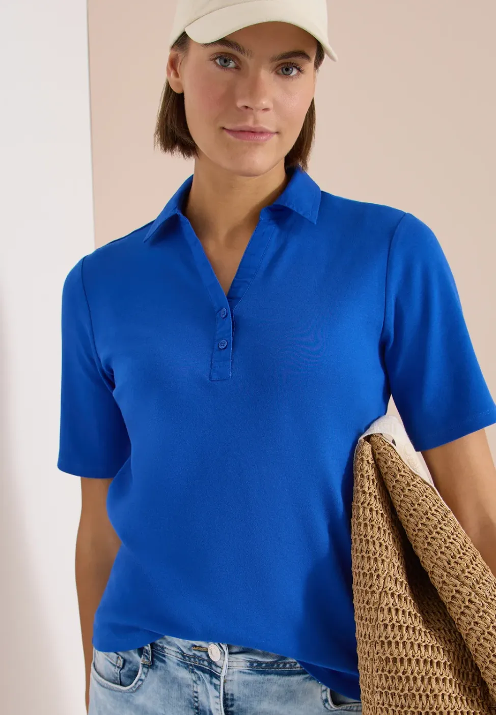 Basis polo met korte mouwen