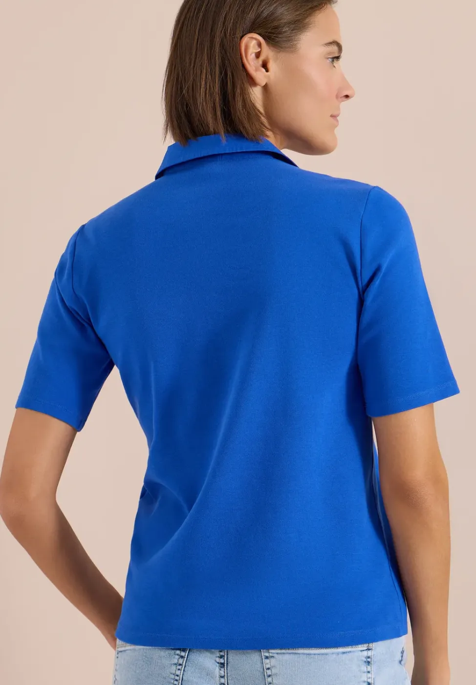 Basis polo met korte mouwen