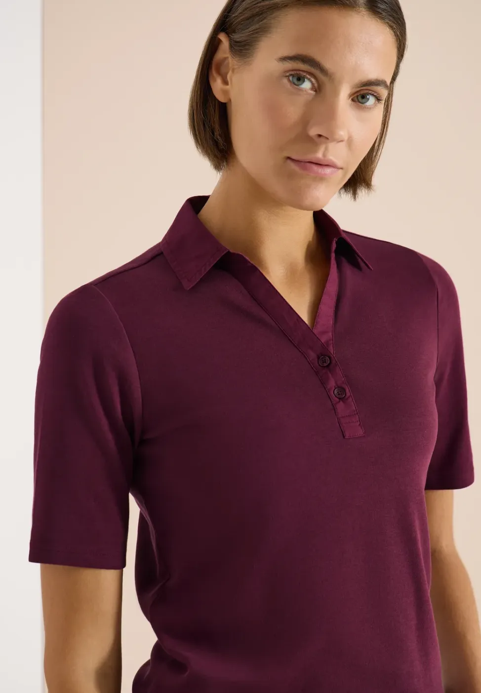 Basis polo met korte mouwen
