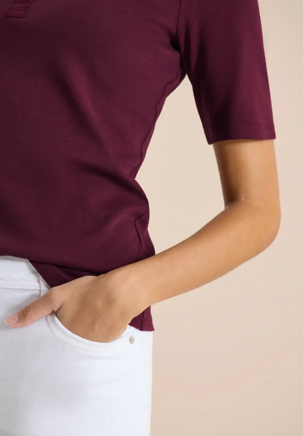 Basis polo met korte mouwen