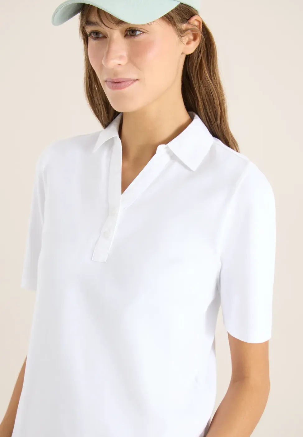 Basis polo met korte mouwen