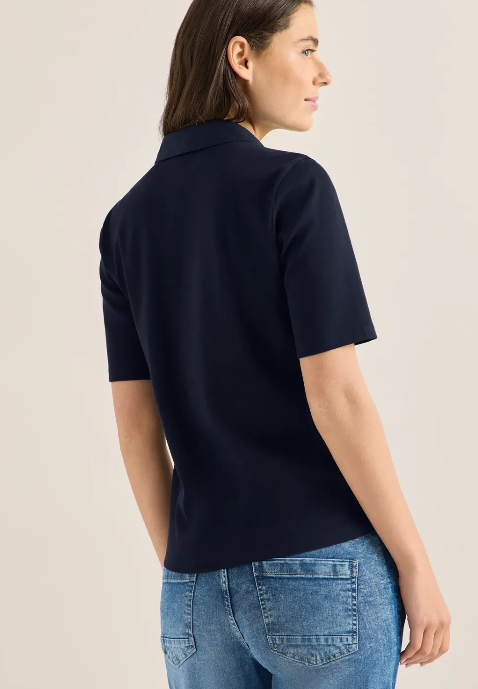 Basis polo met korte mouwen