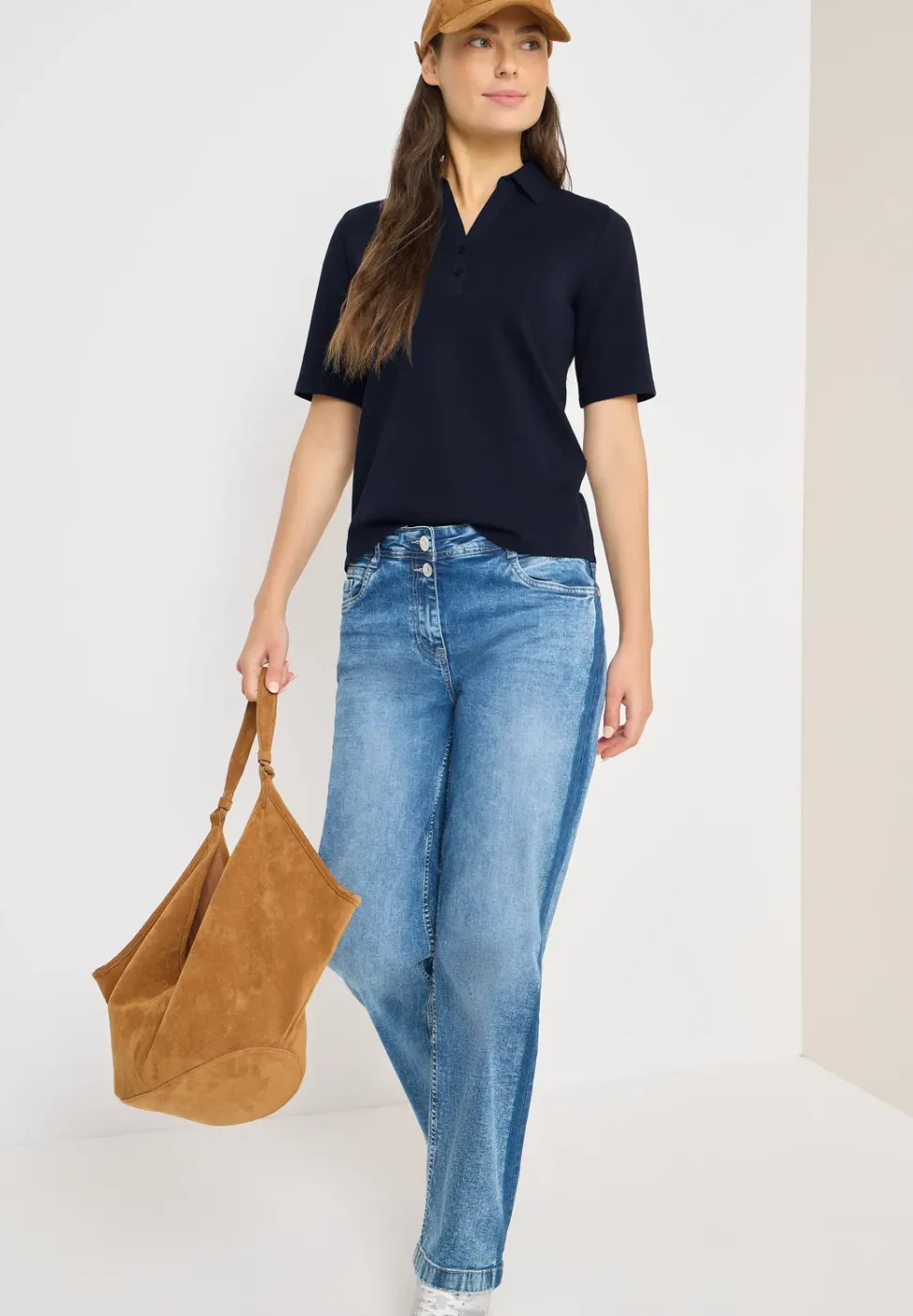 Basis polo met korte mouwen