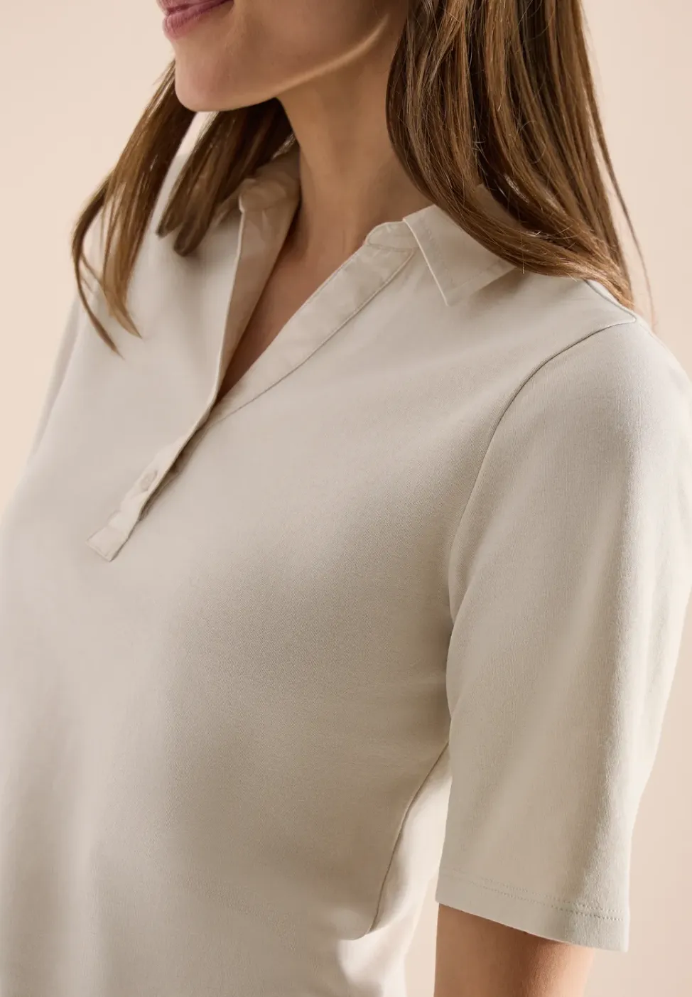 Basis polo met korte mouwen