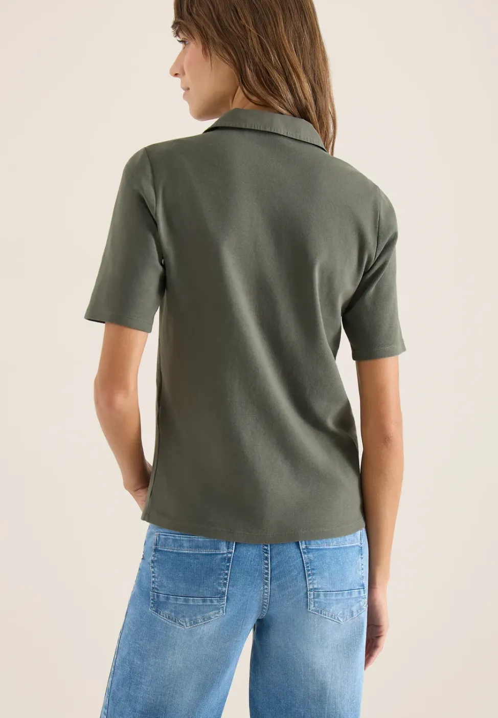 Basis polo met korte mouwen