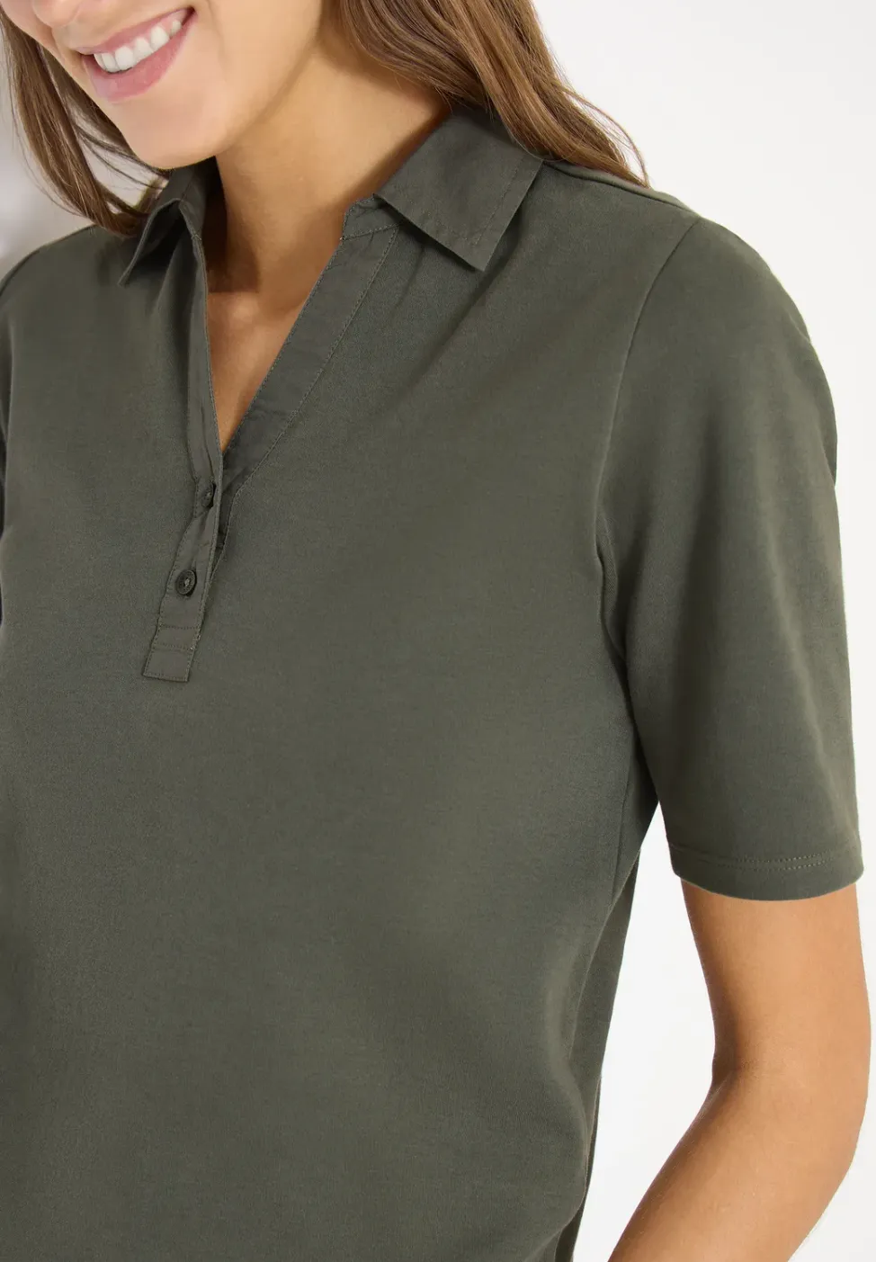 Basis polo met korte mouwen