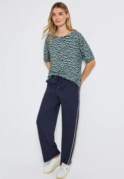 Batwing shirt met patroon