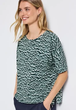 Batwing shirt met patroon