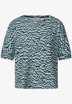 Batwing shirt met patroon