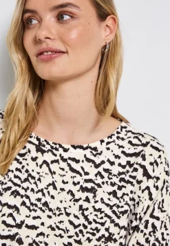 Batwing shirt met patroon