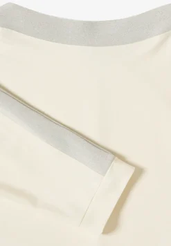 Batwing shirt met tape