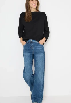 Batwing shirt met tape