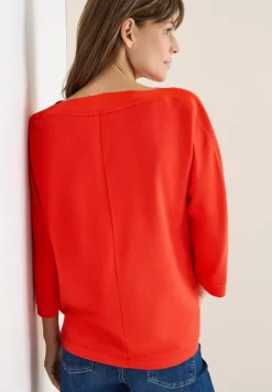 Batwing shirt met tape
