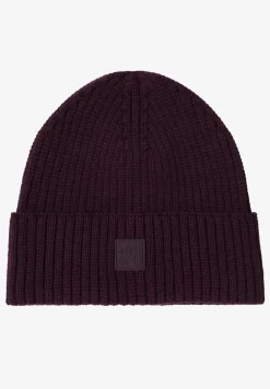 Beanie in effen kleur