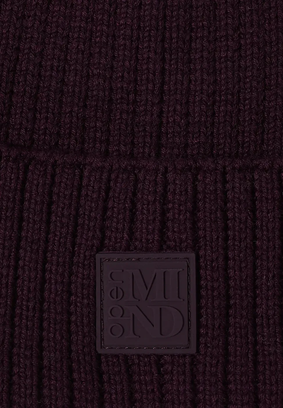 Beanie in effen kleur