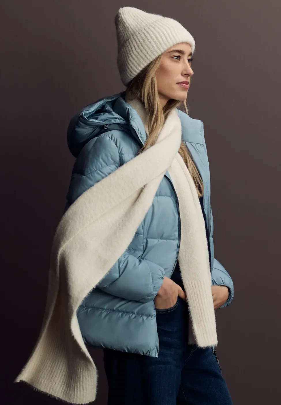 Beanie van verengaren