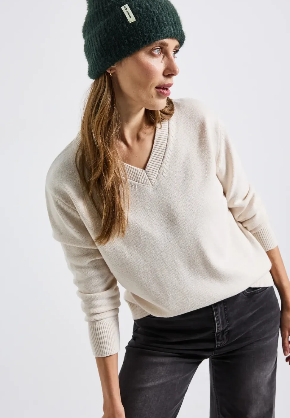 Beanie van verengaren