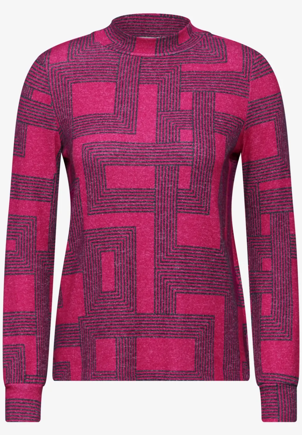 Bedrukt shirt met lange mouwen