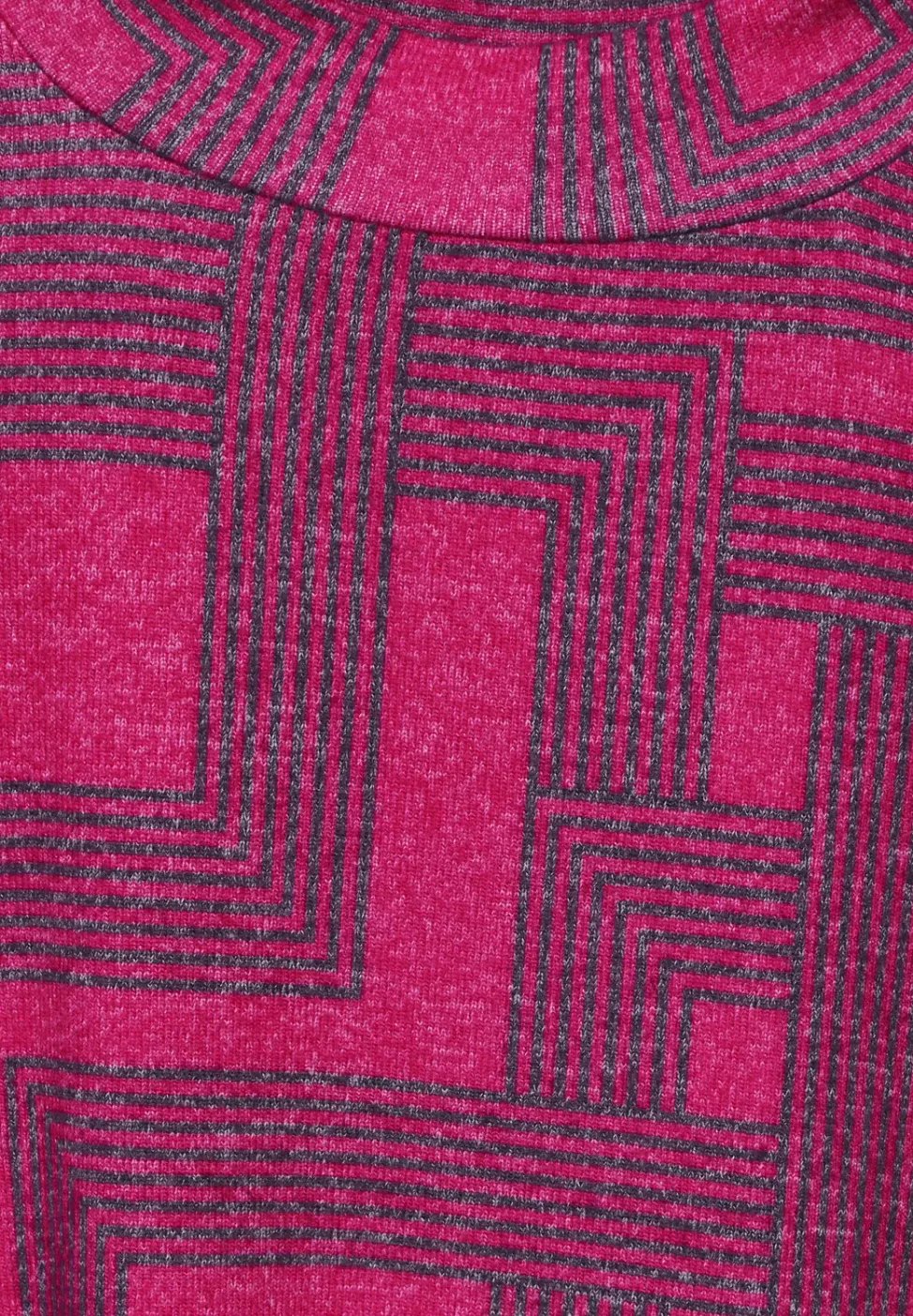 Bedrukt shirt met lange mouwen