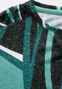 Bedrukt shirt met lange mouwen