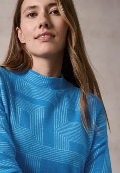 Bedrukt shirt met lange mouwen