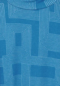 Bedrukt shirt met lange mouwen